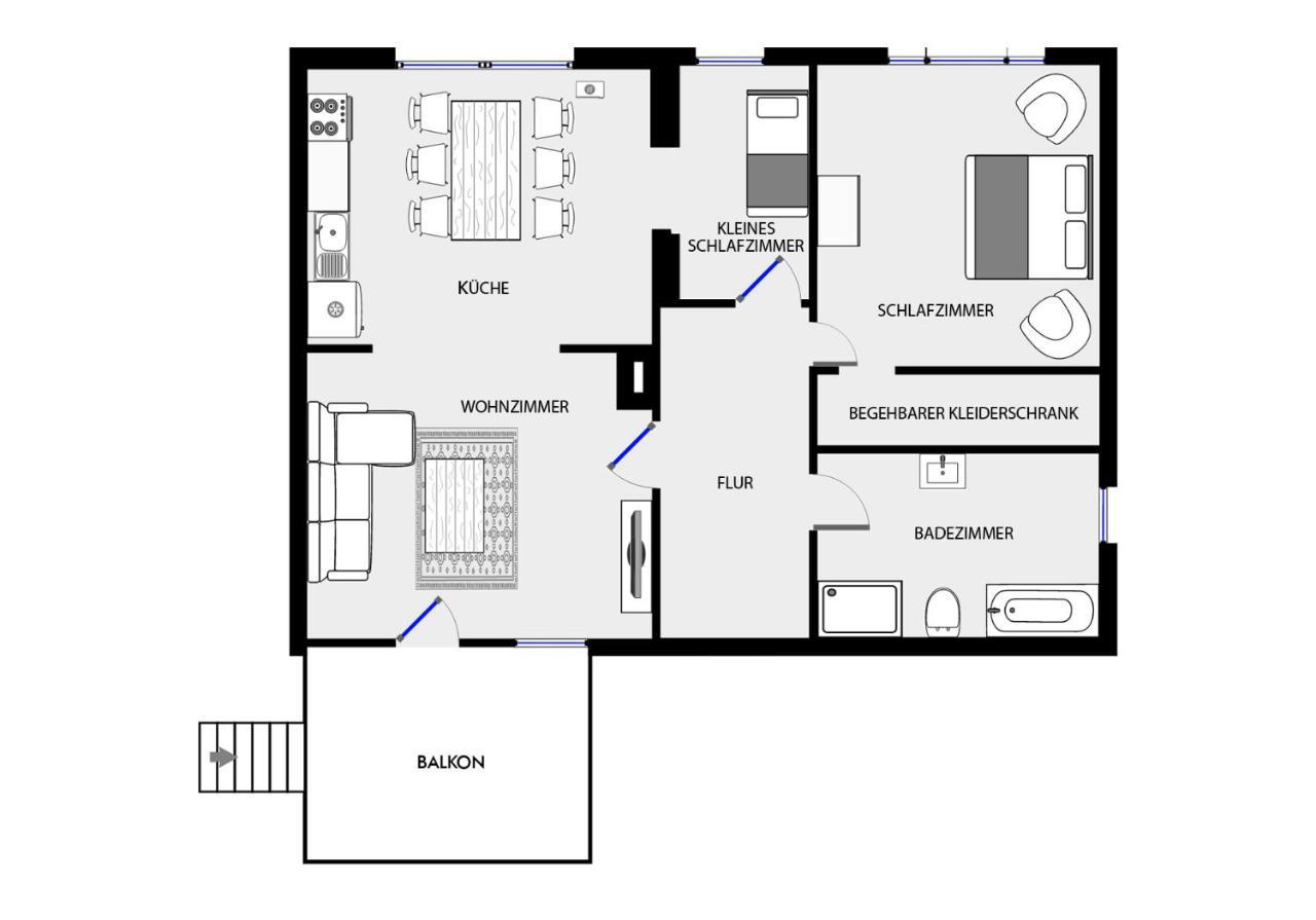 Ferienwohnung Zur Alten Ziegelei Bad Emstal Екстер'єр фото